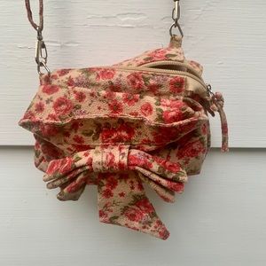 BOUTIQUE Small flower bow purse